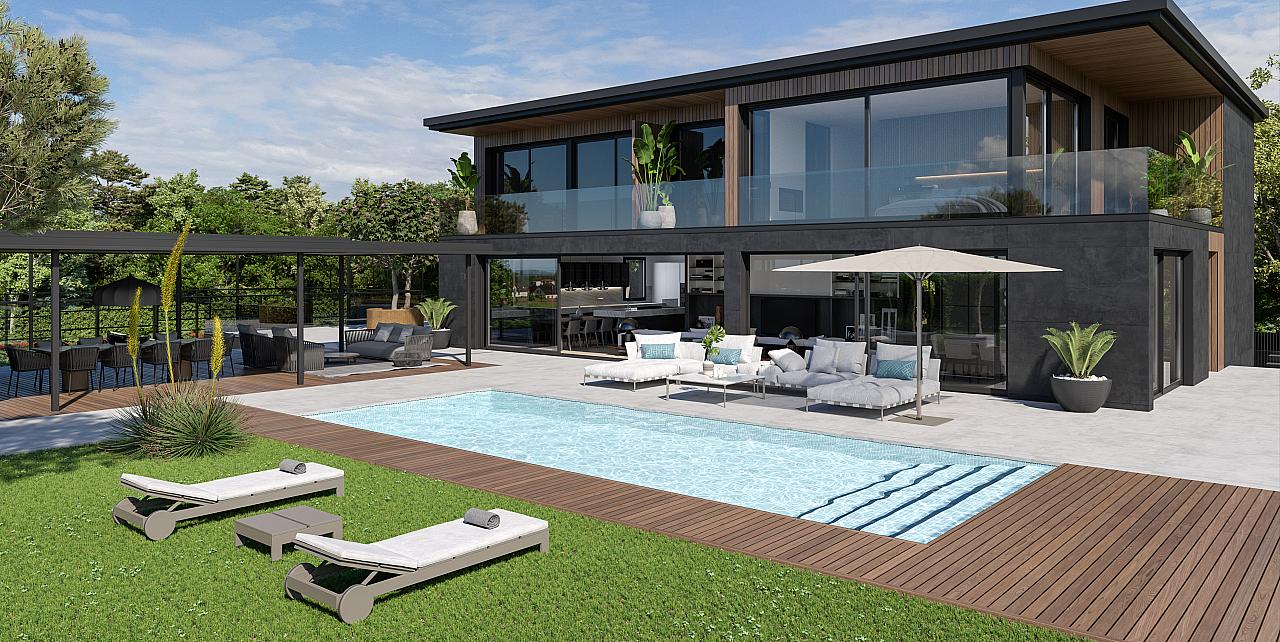 Luxury, elegant private family home