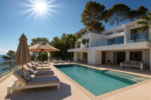 Luxury Beachfront Villa for Sale in Cala Vinyes