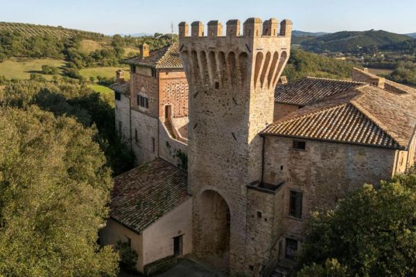 Medieval Castle with Tower, Vineyards & 75 ha Estate
