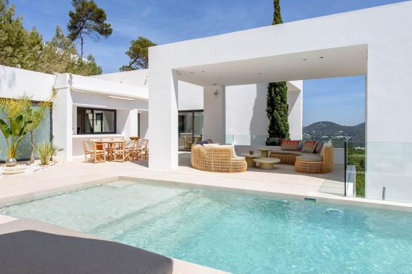 Luxury Contemporary Ibiza Villa for Sale with Panoramic Sea Views