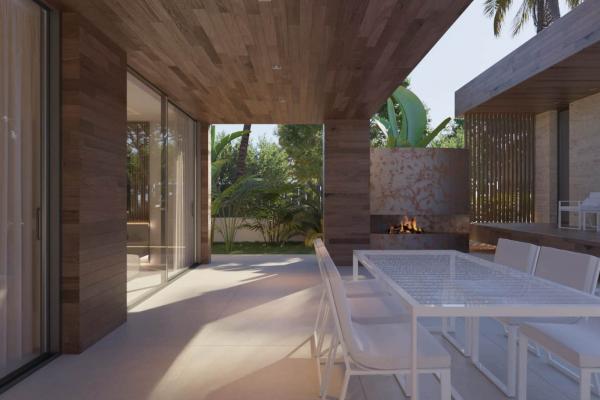 Modern new villa with guest house and 5 en-suite bedrooms