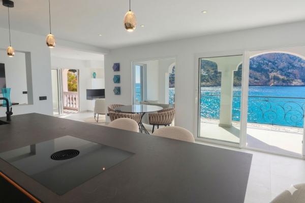 Front Line Residence Directly Above the Sea in Cala Llamp