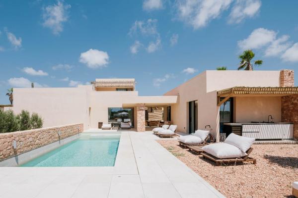 New Build Luxury Villa for Sale in Formentera with Pool, Wellness Spa & Vineyard