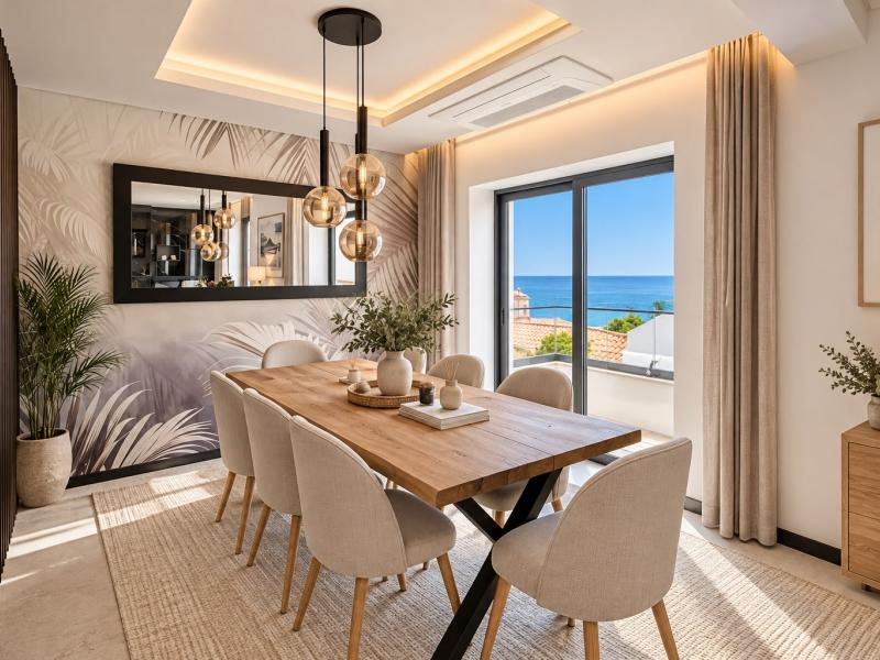 Unique Renovated 3 Bedroom House with Amazing Sea Views in Historical Albufeira , Albufeira 