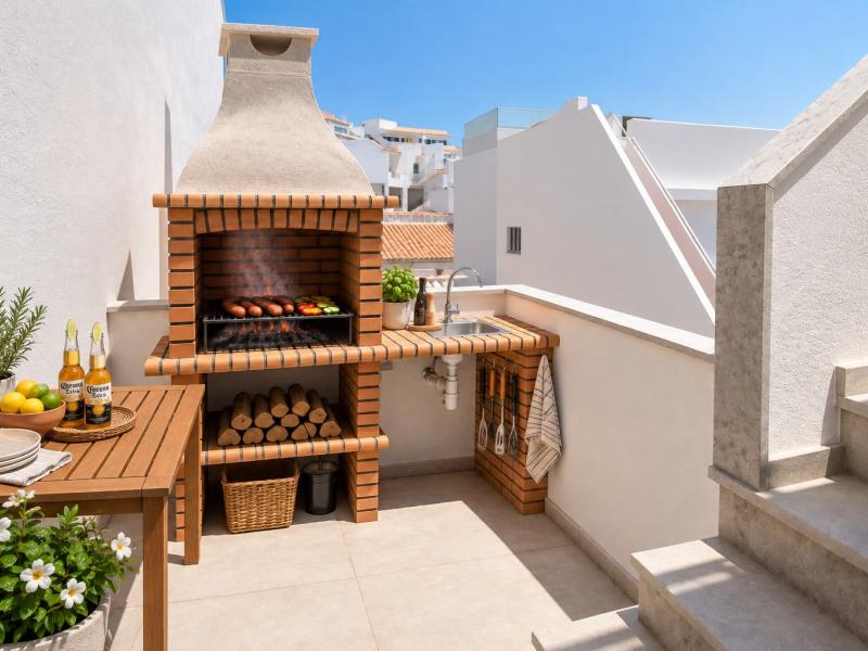 Unique Renovated 3 Bedroom House with Amazing Sea Views in Historical Albufeira , Albufeira 