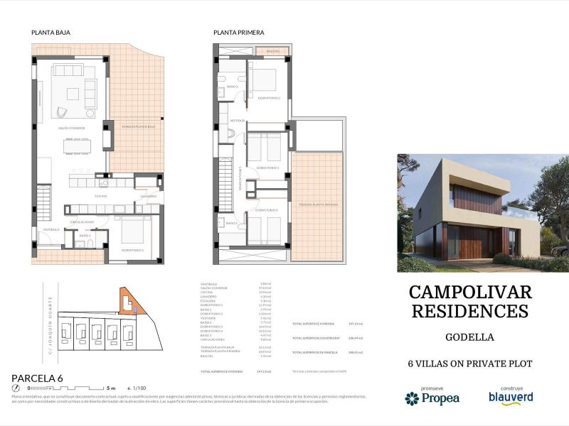 New Build 4-Bedroom Luxury Villa for Sale , Valencia 