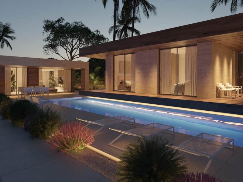 Modern new villa with guest house and 5 en-suite bedrooms , East , Ibiza , Sant Josep de sa Talaia, 