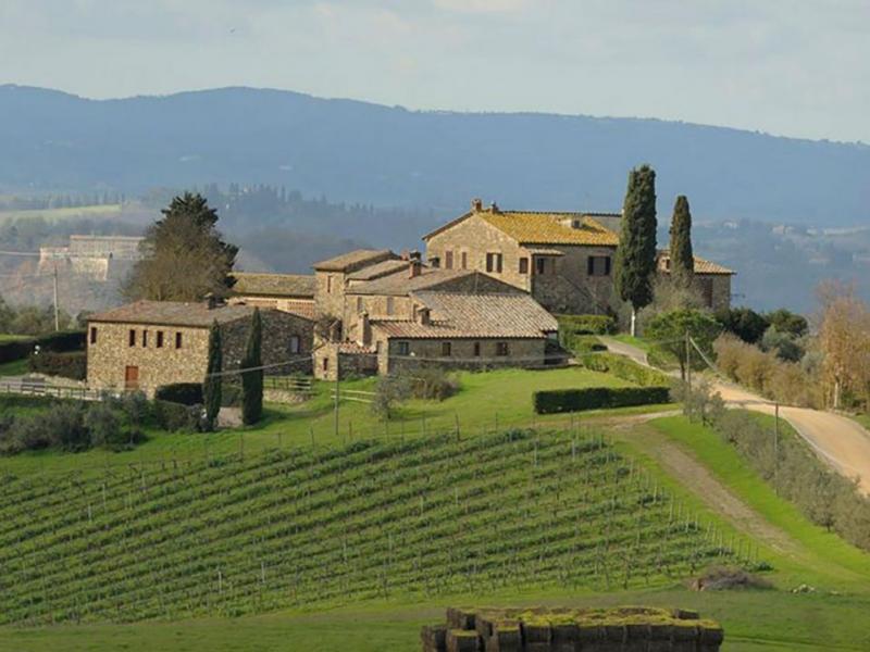 Restored Historic Estate With Vineyards, Olive Groves, and Pool , Tuscany 