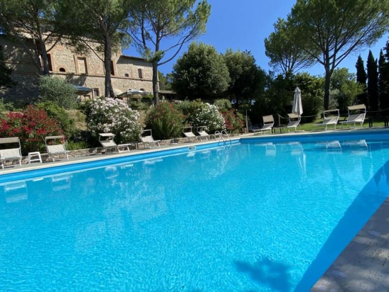 Historic Fort Resort with Pool, Tennis Court and Apartments for Sale , Umbria 
