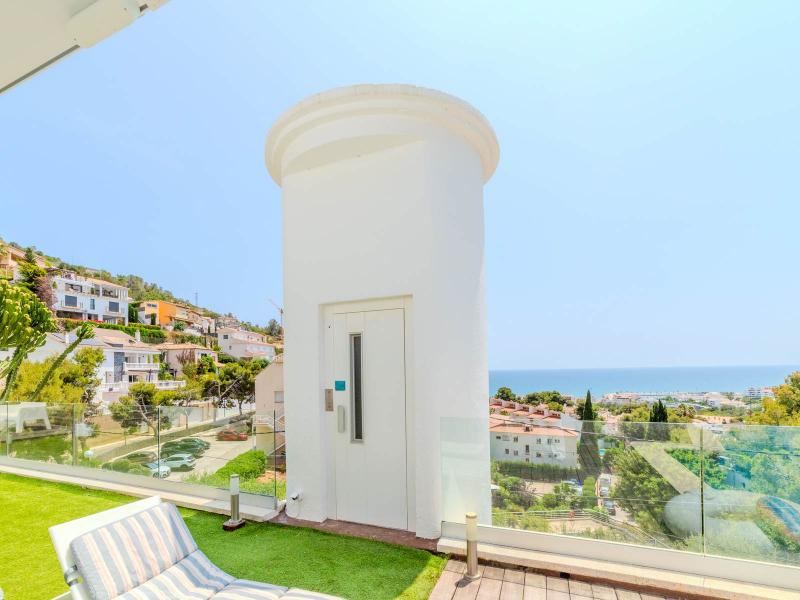 Modern Villa with Panoramic Sea Views in Levantina, Sitges , Sitges 