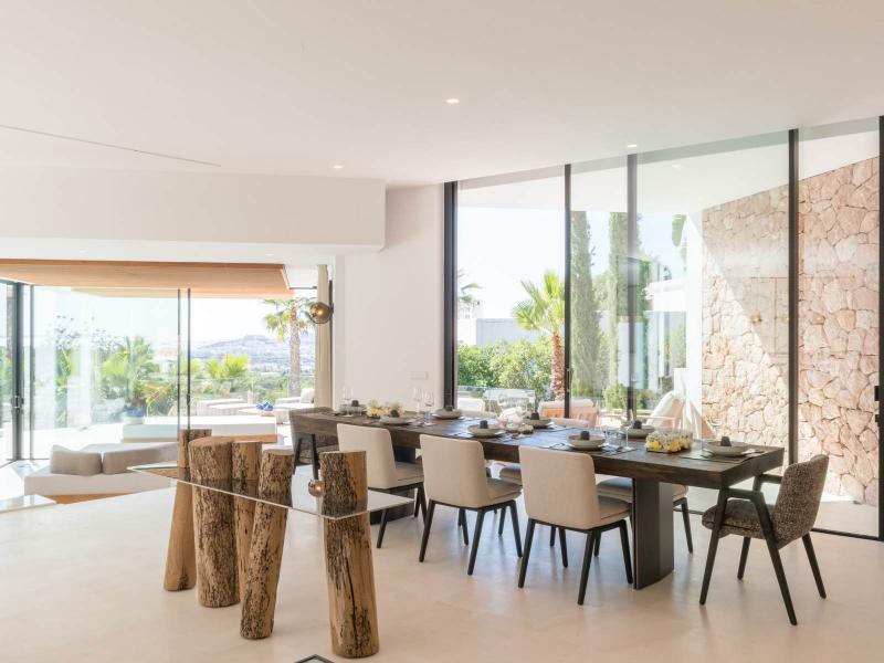Contemporary Sea View Villa for Sale in Ibiza , Can Furnet , Santa Eulària des Riu 
