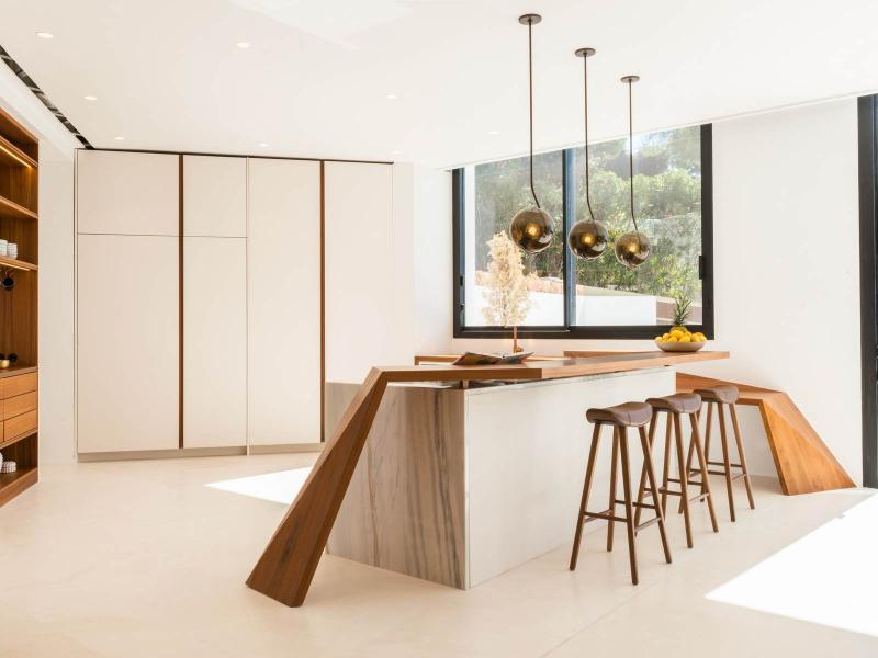 Contemporary Sea View Villa for Sale in Ibiza , Can Furnet , Santa Eulària des Riu 