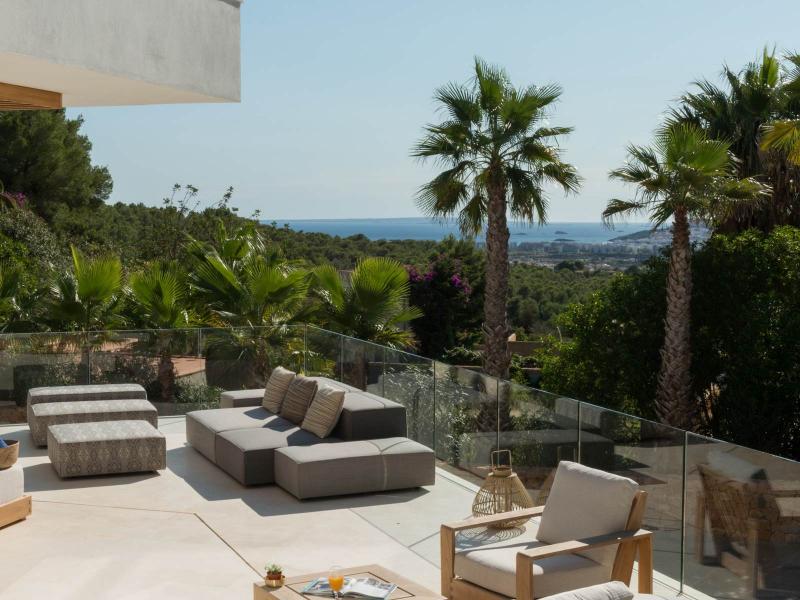 Contemporary Sea View Villa for Sale in Ibiza , Can Furnet , Santa Eulària des Riu 