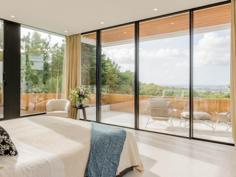 Contemporary Sea View Villa for Sale in Ibiza , Can Furnet , Santa Eulària des Riu 