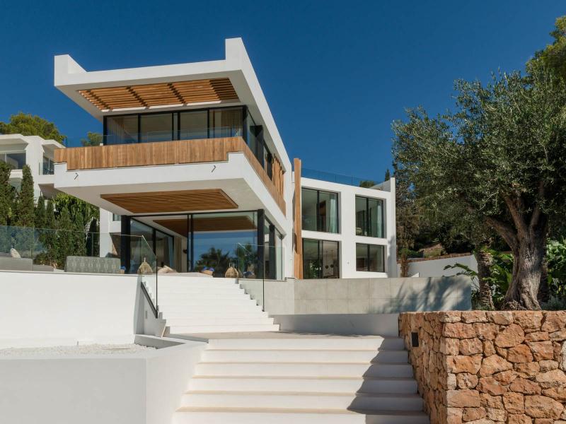 Contemporary Sea View Villa for Sale in Ibiza , Can Furnet , Santa Eulària des Riu 