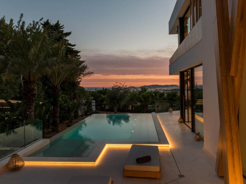 Contemporary Sea View Villa for Sale in Ibiza , Can Furnet , Santa Eulària des Riu 