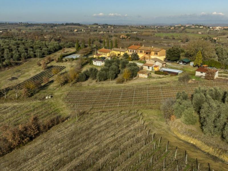 Luxury Hilltop Winery & Villa Estate for Sale , Tuscany 