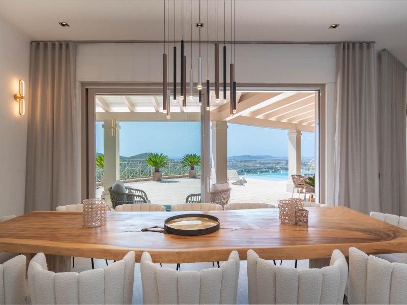Luxurious Villa with Panoramic Sea Views in Can Furnet , East , Ibiza , South 