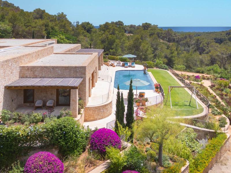Contemporary Luxury Villa for Sale near San Carlos, Ibiza | Luxury real estate listing with stunning ocean views