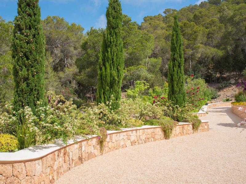 Contemporary Luxury Villa for Sale near San Carlos, Ibiza | Luxury real estate listing with beautiful outdoor space