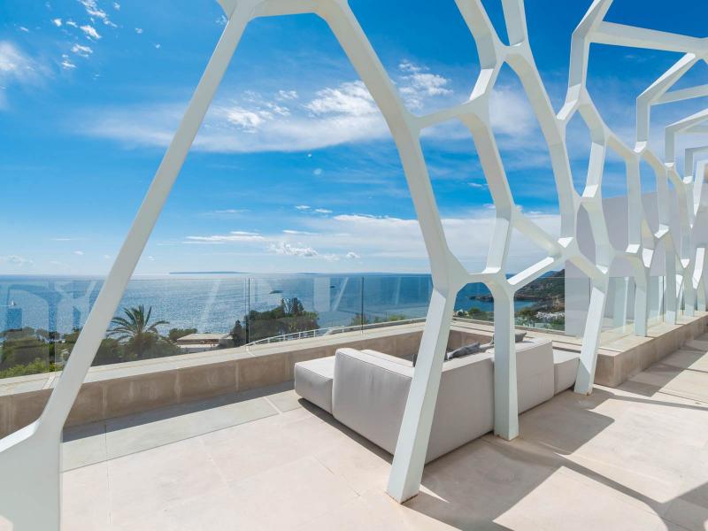 Luxury Property for Sale in Roca Llisa, Ibiza | Luxury real estate listing with modern design and stunning views