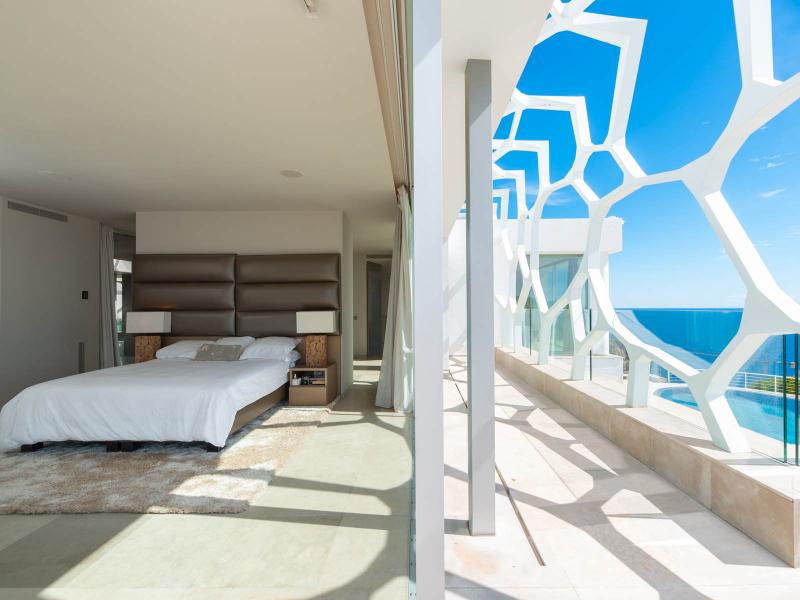 Luxury Property for Sale in Roca Llisa, Ibiza | Luxury real estate listing with modern architecture and stunning views