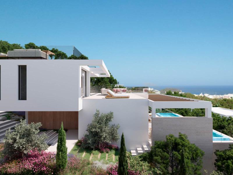 Ibiza Residences – Luxury Villas for Sale in Santa Eulària des Riu | Luxury real estate listing with stunning view