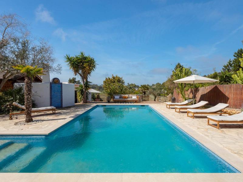 Authentic Ibiza Finca for Sale near Cala Salada | Luxury real estate photo of a modern property with stunning architectural design