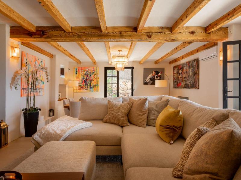 Authentic Ibiza Finca for Sale near Cala Salada | Luxury real estate listing with modern design and stunning view