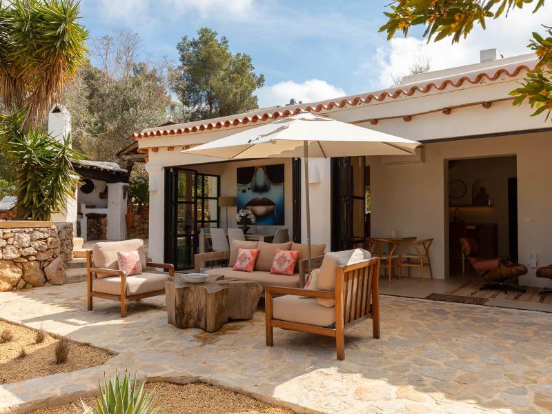 Authentic Ibiza Finca for Sale near Cala Salada | Luxury real estate listing with stunning outdoor view