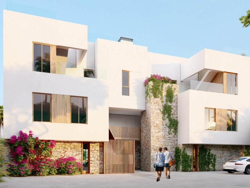Waterfront duplex villa for sale in Cala Llenya , Santa Eulària des Riu 
