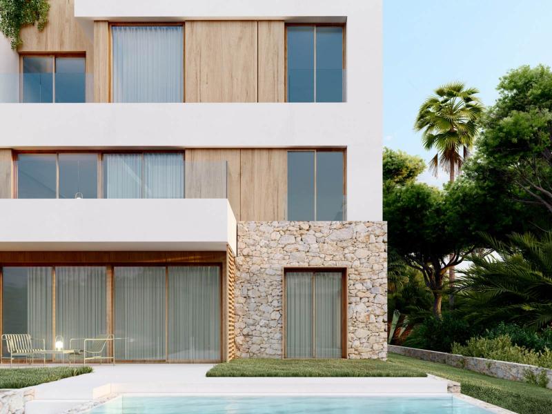 Waterfront duplex villa for sale in Cala Llenya , Santa Eulària des Riu 