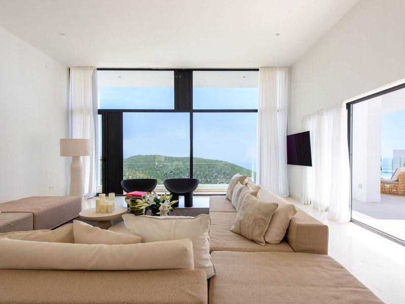 Luxury Contemporary Ibiza Villa for Sale with Panoramic Sea Views , Santa Eulària des Riu 