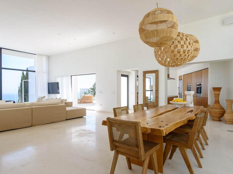Luxury Contemporary Ibiza Villa for Sale with Panoramic Sea Views , Santa Eulària des Riu 