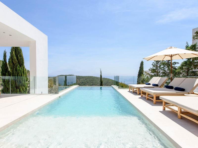 Luxury Contemporary Ibiza Villa for Sale with Panoramic Sea Views , Santa Eulària des Riu 
