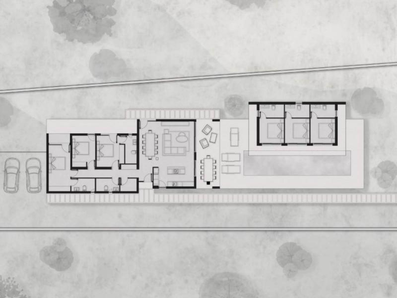 Modern new villa with guest house and 5 en-suite bedrooms , Ibiza , Sant Josep de sa Talaia, 