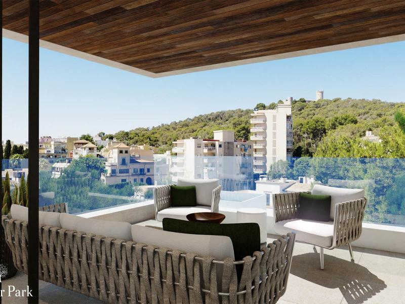 Contemporary Apartment for Sale in Mallorca with Spacious Private Terraces , Palma 