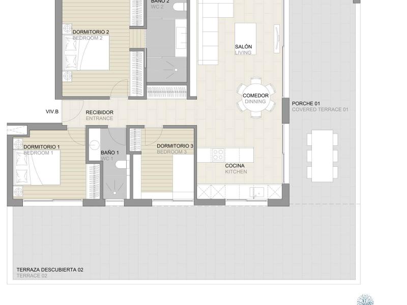 Contemporary Apartment for Sale in Mallorca with Spacious Private Terraces , Palma 