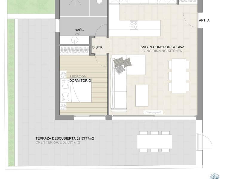 Contemporary Apartment for Sale in Mallorca with Spacious Private Terraces , Palma 