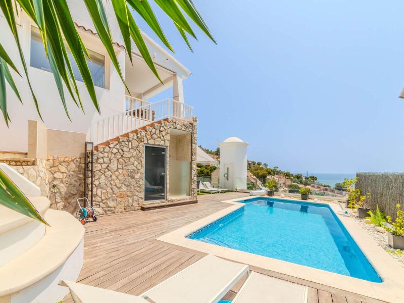 Modern Villa with Panoramic Sea Views in Levantina, Sitges , Sitges 