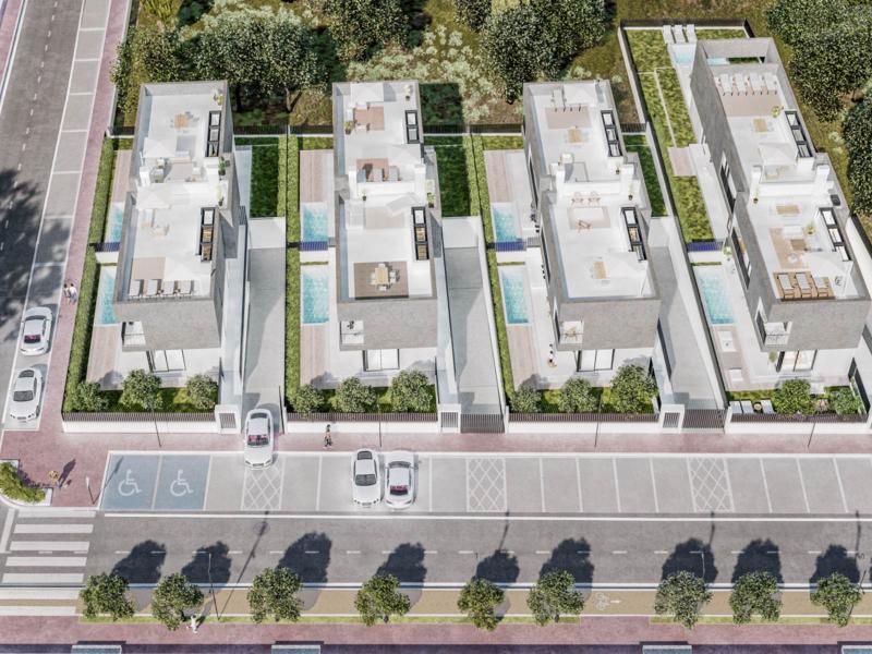 Exclusive New Development of 8 Modern Villas Near Ibiza Town , Ibiza