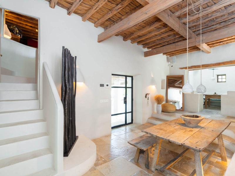 Renovated finca with 7 en-suite bedrooms, sea views, pool, and tourist rental licence for sale , Ibiza , San Jose 