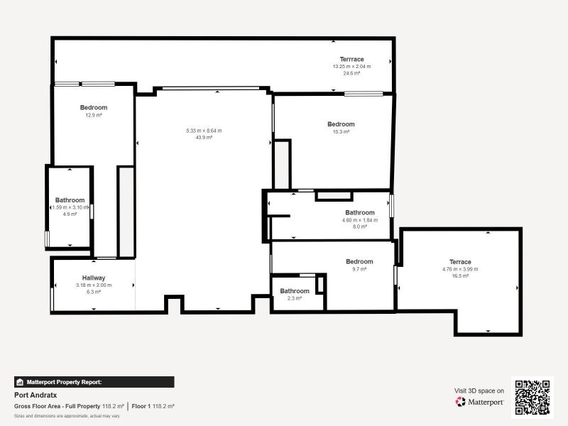 Light and Spacious Apartment for sale in Port d'Andratx Mallorca , Illes Balears , Port Andratx 