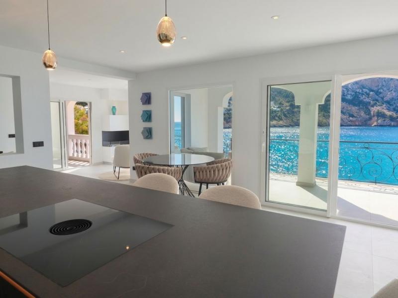 Front Line Residence Directly Above the Sea in Cala Llamp , 