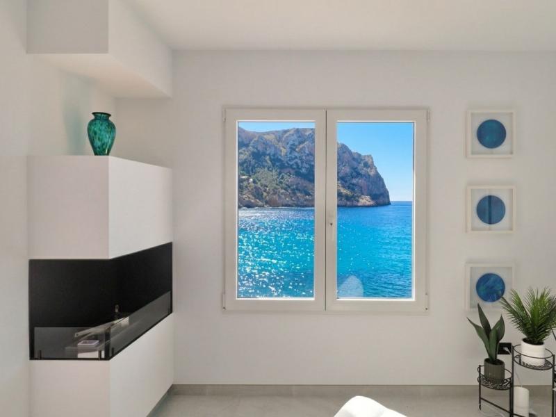Front Line Residence Directly Above the Sea in Cala Llamp , 