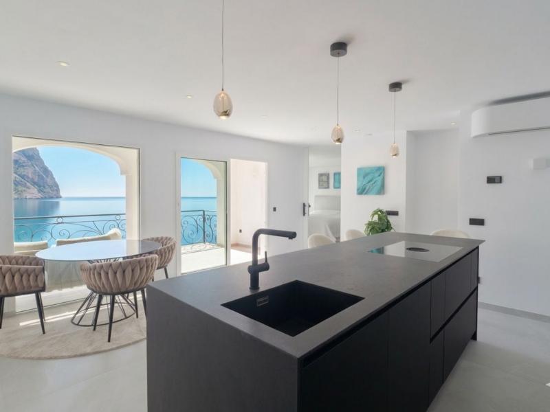 Front Line Residence Directly Above the Sea in Cala Llamp , 