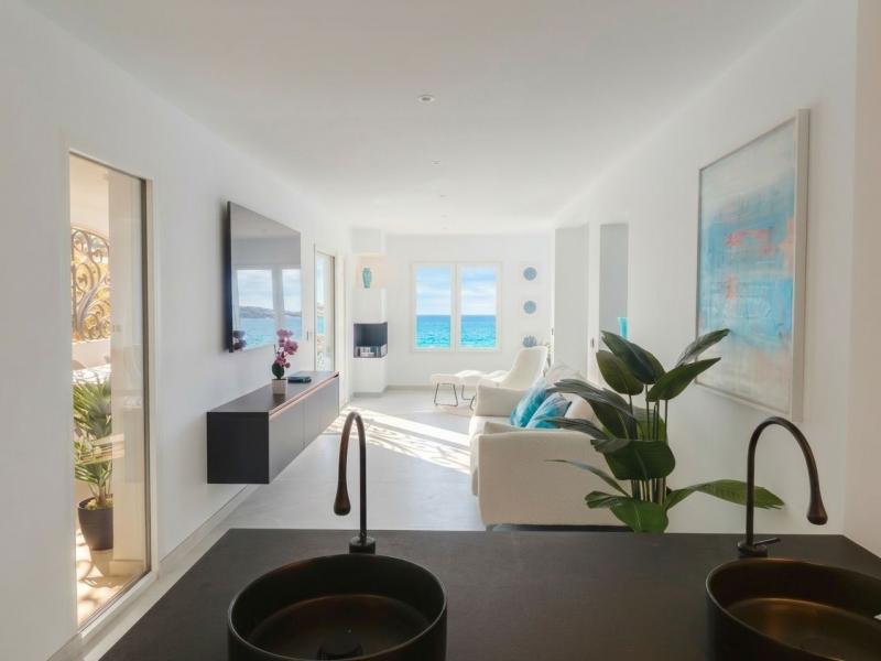 Front Line Residence Directly Above the Sea in Cala Llamp , 