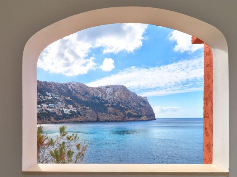 Front Line Residence Directly Above the Sea in Cala Llamp , 