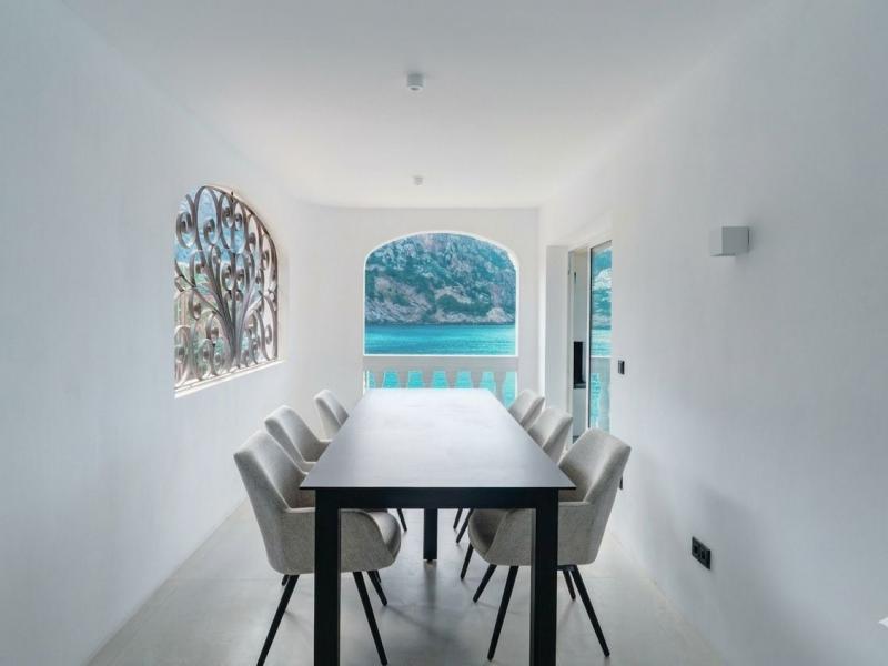 Front Line Residence Directly Above the Sea in Cala Llamp , 