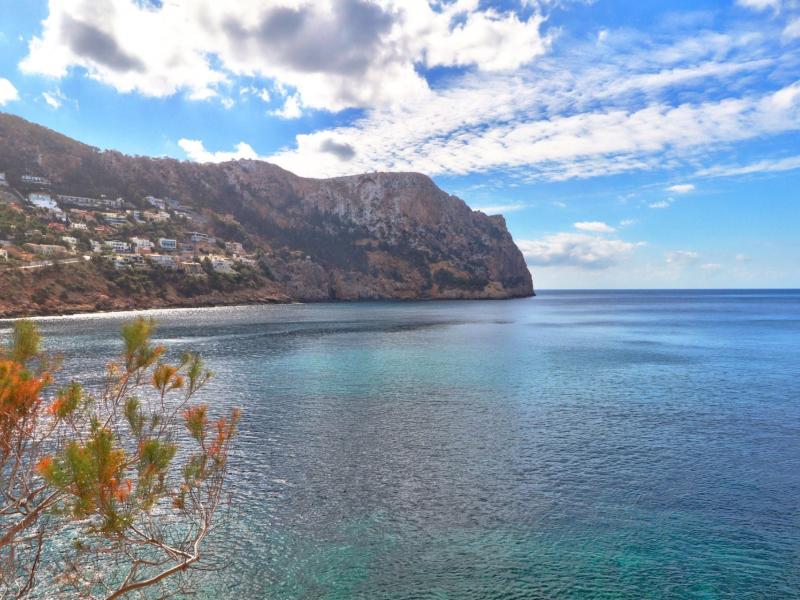 Front Line Residence Directly Above the Sea in Cala Llamp , 
